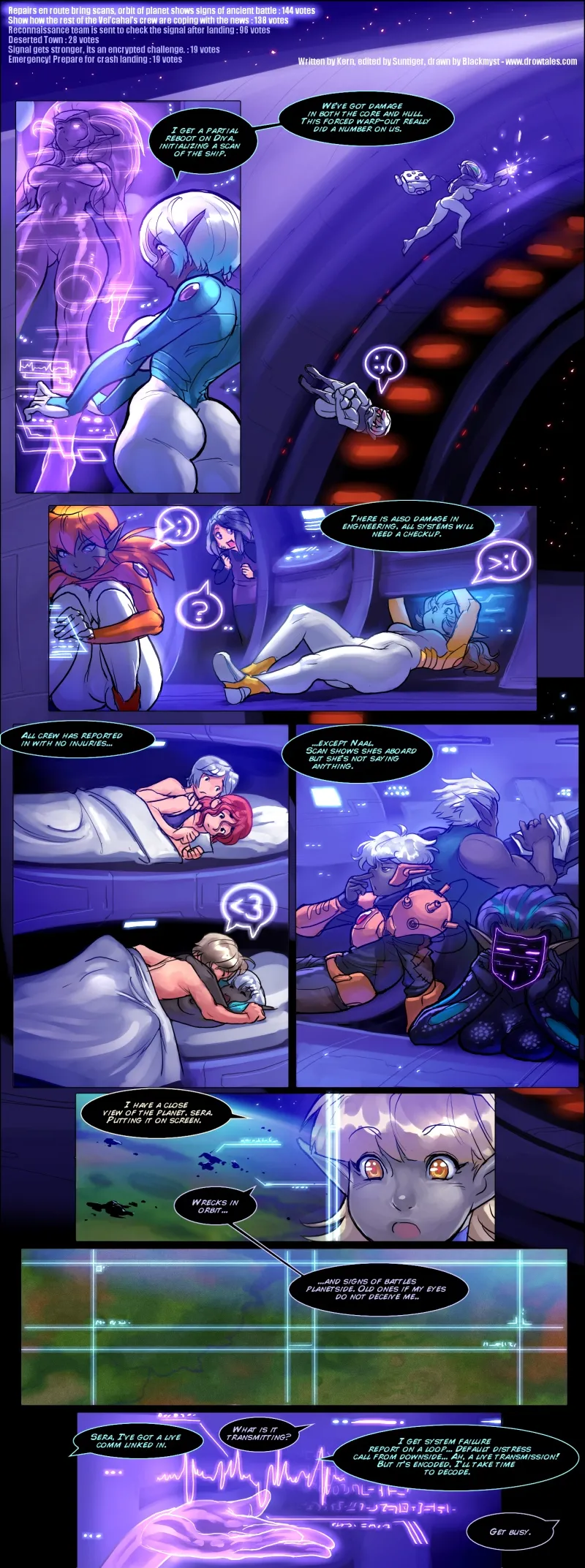 Drowtales – Space Age 4 — cover