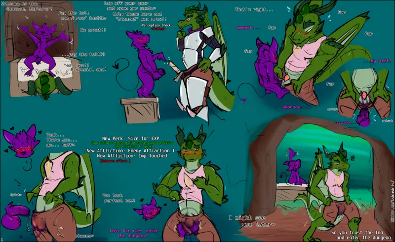 Dungeon Farming comic porn — cover