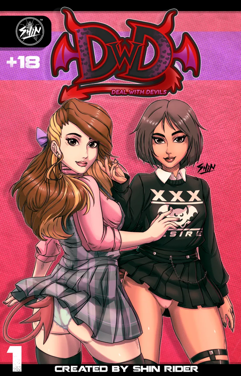 DWD 1 – Deal With Devils comic porn — cover