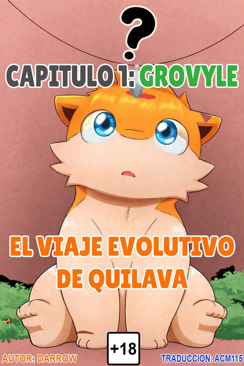 El viaje de evolucion de quilava — cover