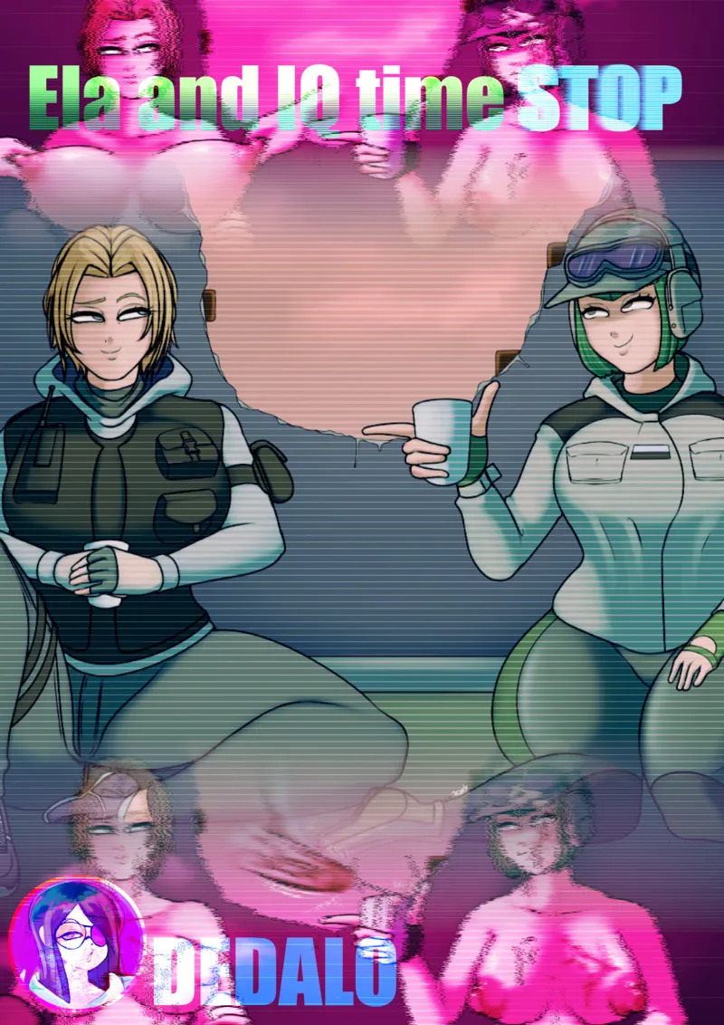 Ela And IQ Time Stop comic porn — cover