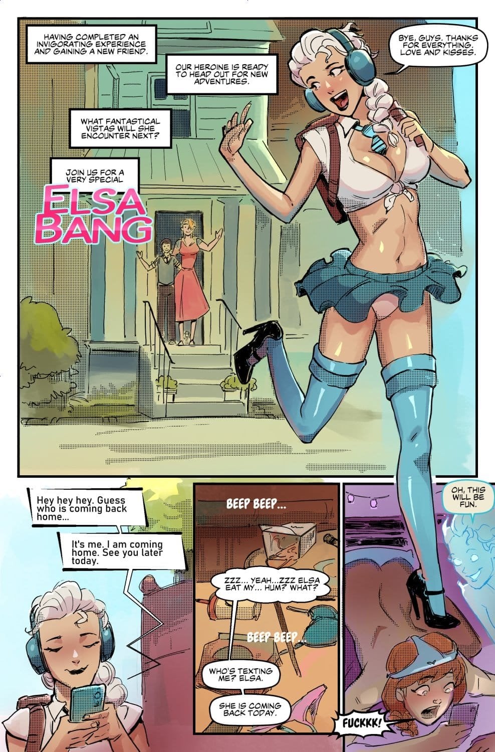 Elsa Bang Chapter 2 comic porn — cover