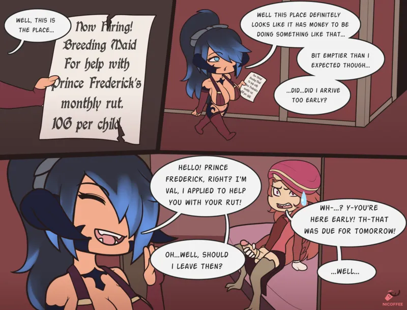 Emergency Hire Val And Frederick comic porn — cover