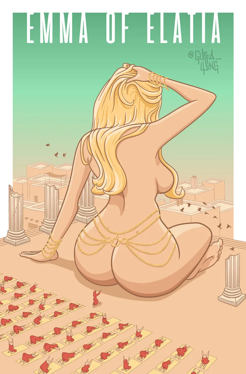 Emma Of Elatia comic porn — cover