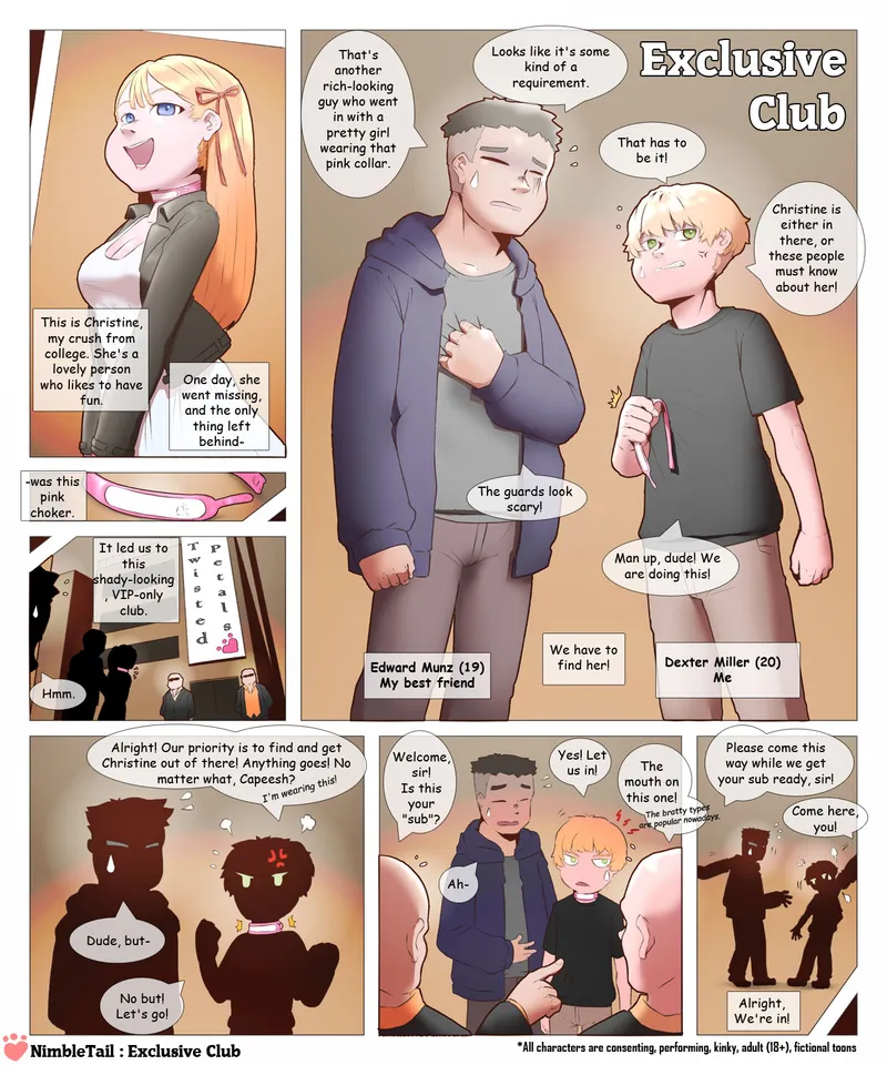 Exclusive Club — cover