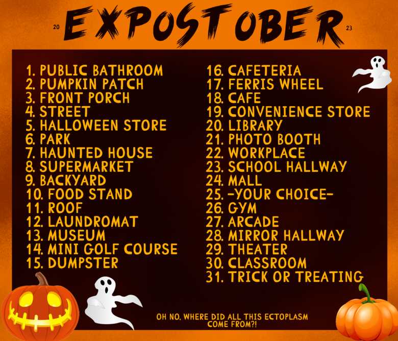 Expostober 2023 comic porn — cover