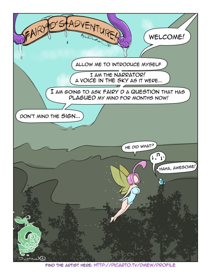 Fairy D’s Adventure! (ongoing) comic porn — cover