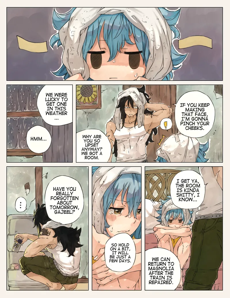 Fairy Tail – First Time comic porn — cover