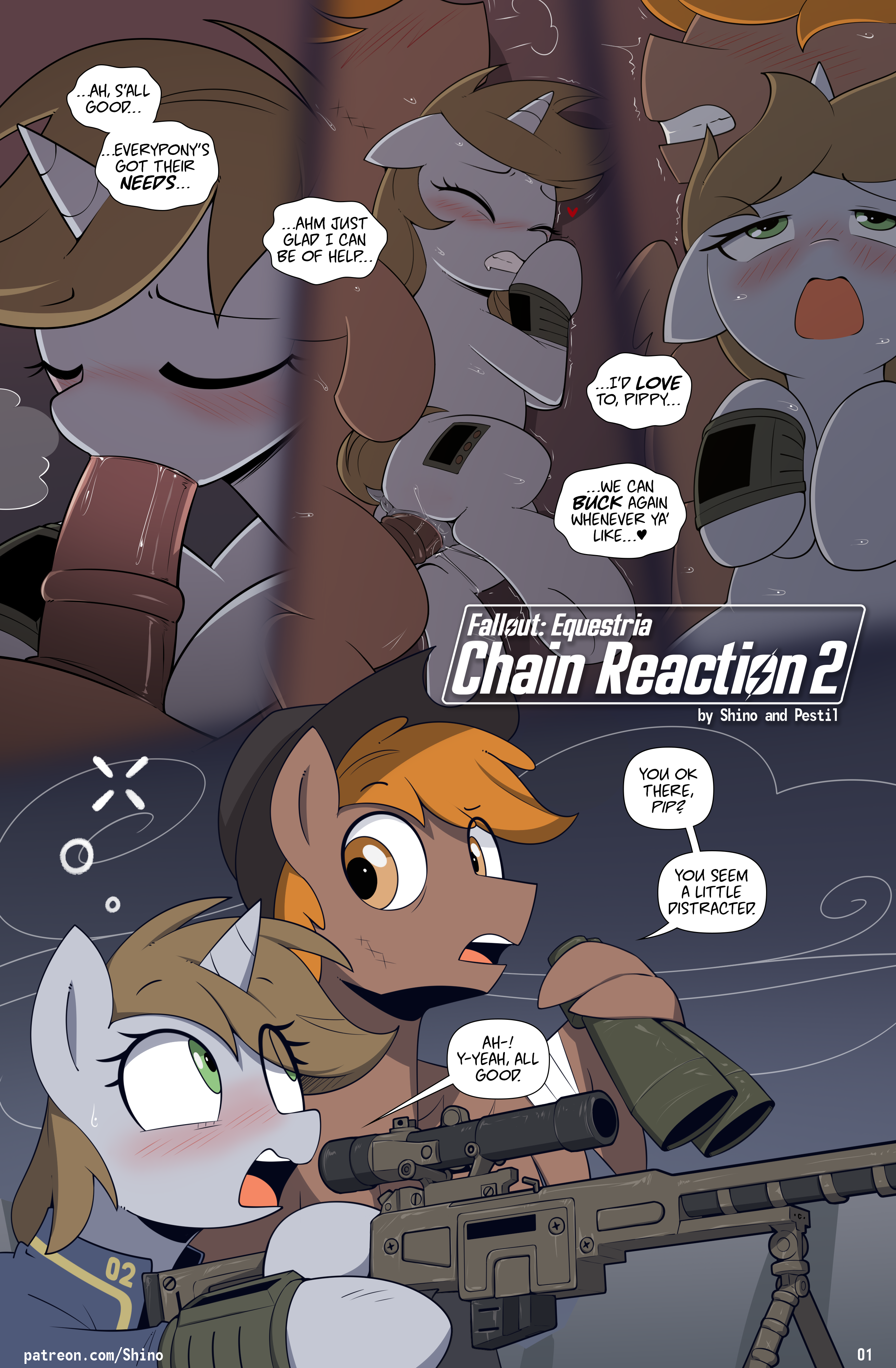 Fallout Equestria: Chain Reaction 2 — cover