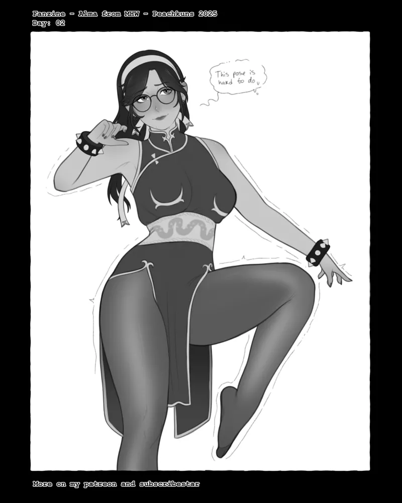 Fanzine – Alma comic porn — cover