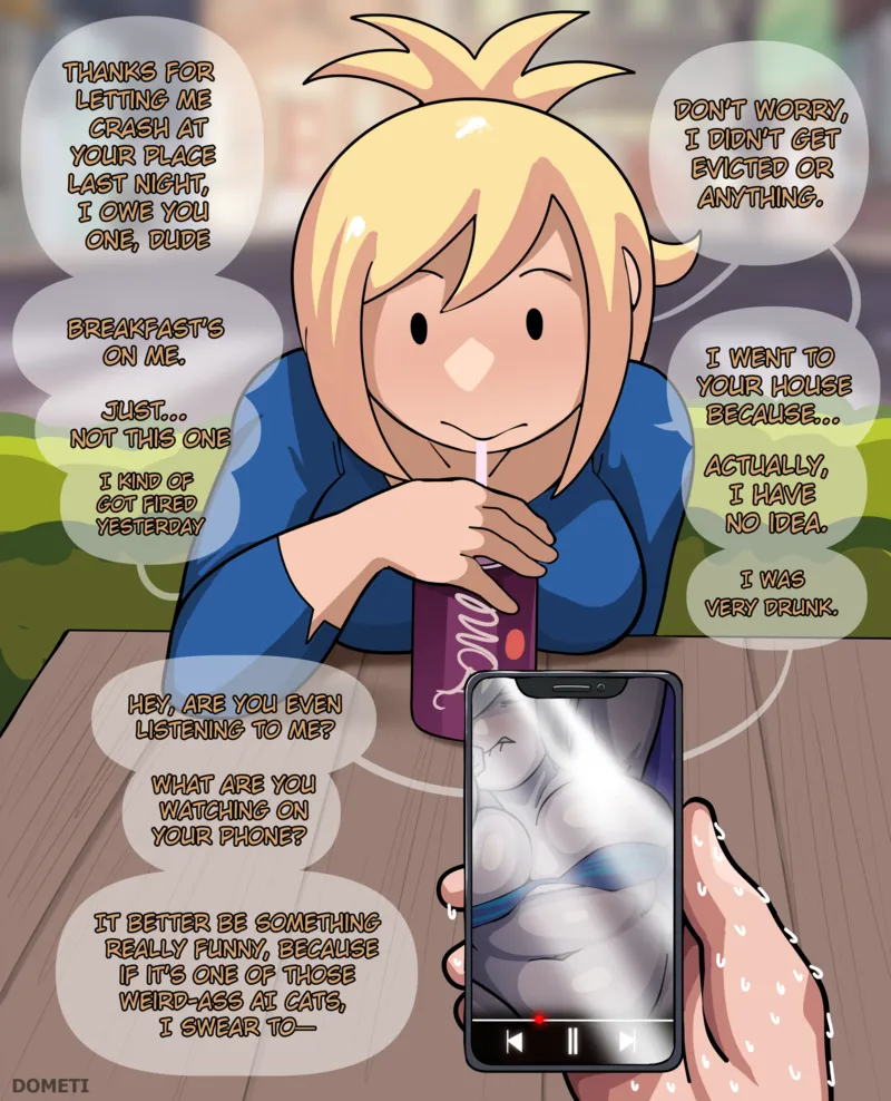 Fionna’s Very Long Night comic porn — cover