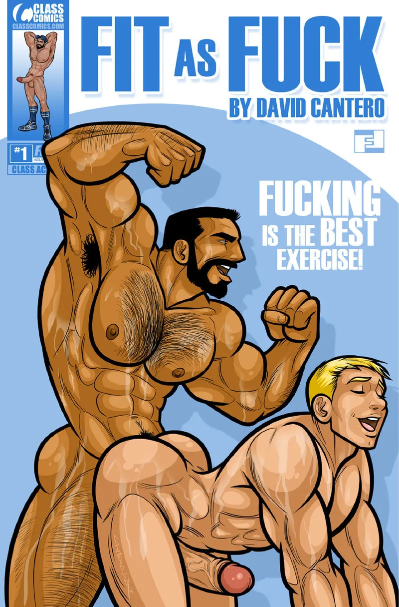 Fit As Fuck comic porn — cover