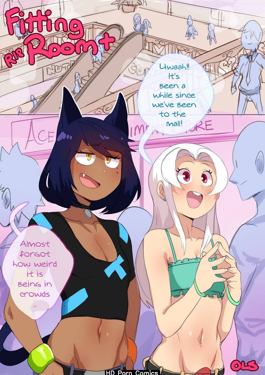 Fitting Room + comic porn — cover
