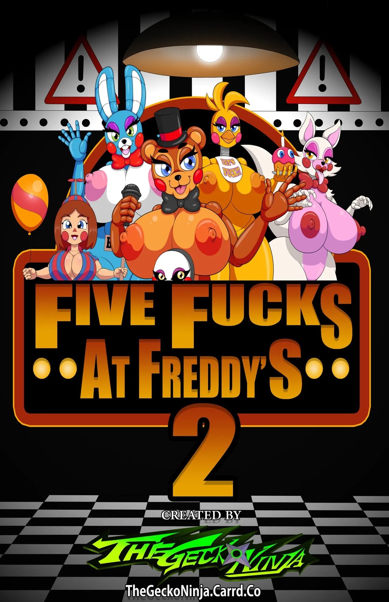 Five Fucks at Freddy’s 2 (WIP) comic porn — cover
