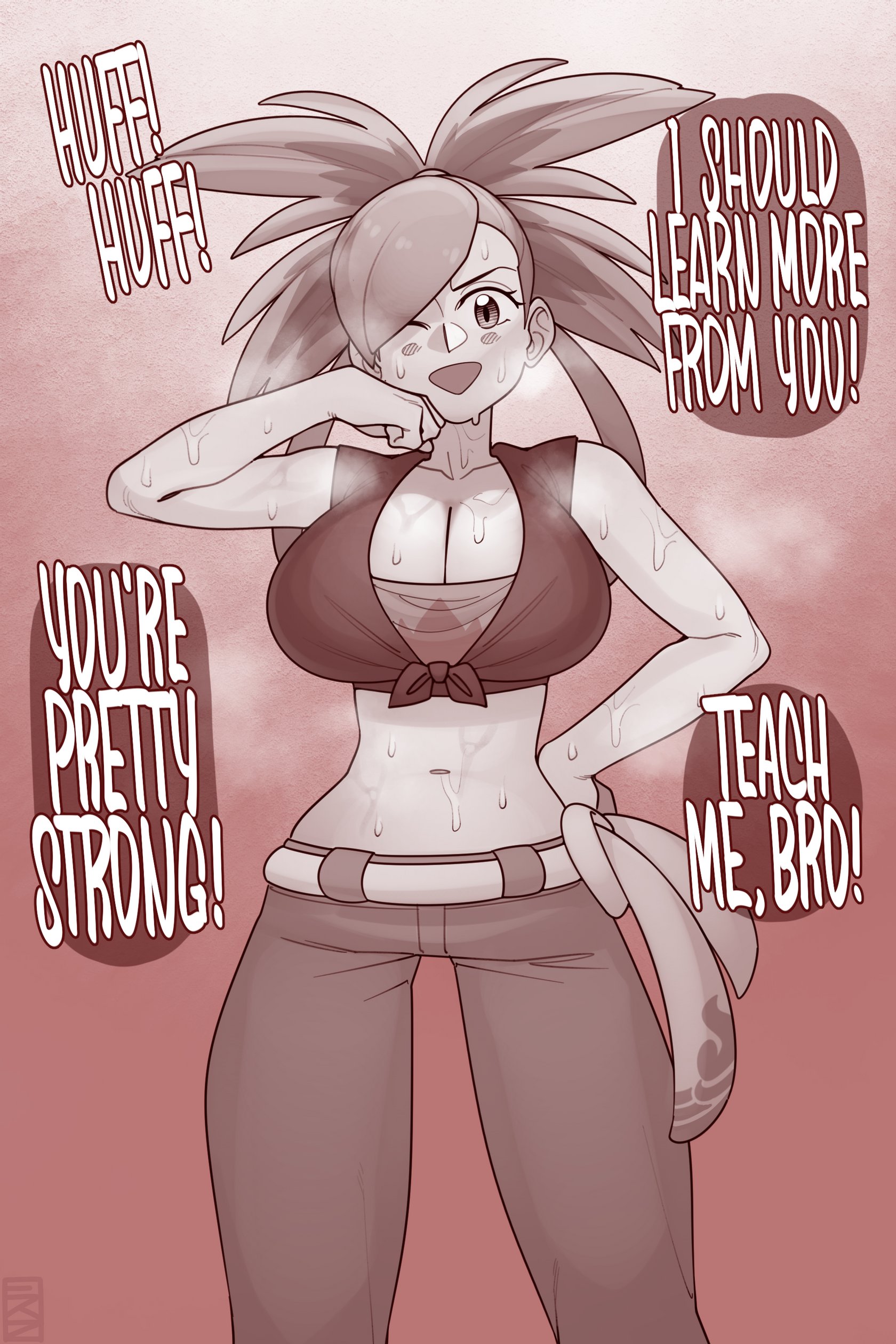 Flannery Zuri comic porn — cover