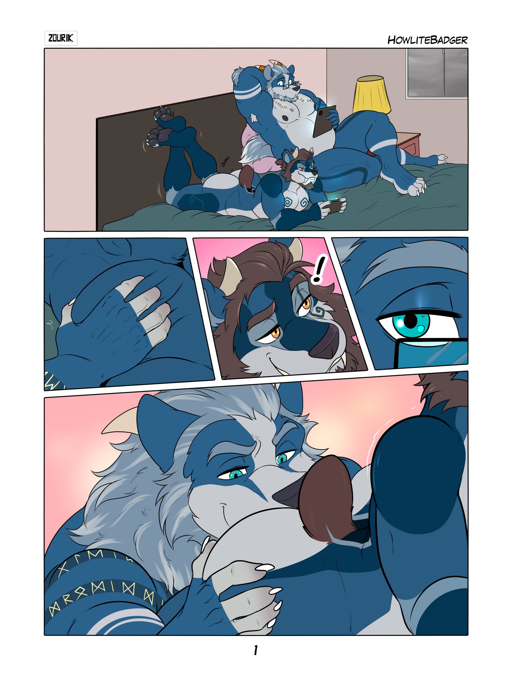 Flat Color Comic Commission — cover