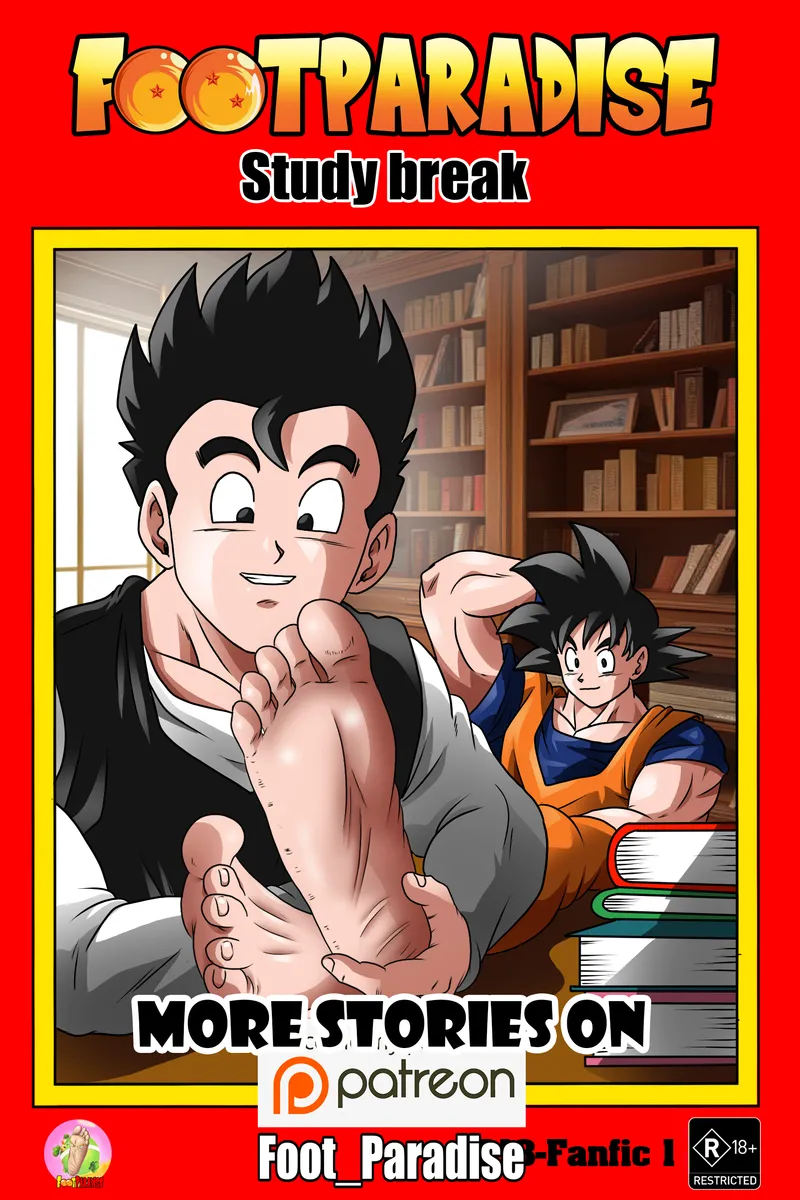 Foot Paradise 1 – Study Break comic porn — cover