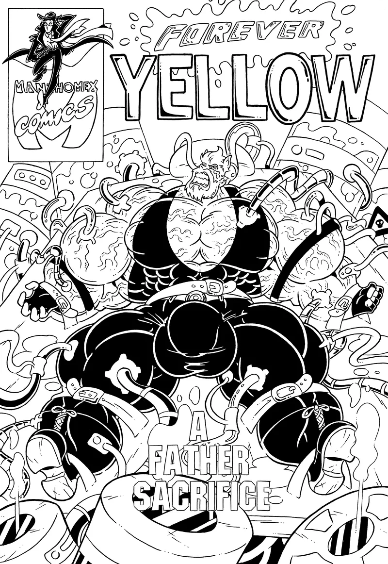 Forever Yellow – A Father Sacrifice comic porn — cover