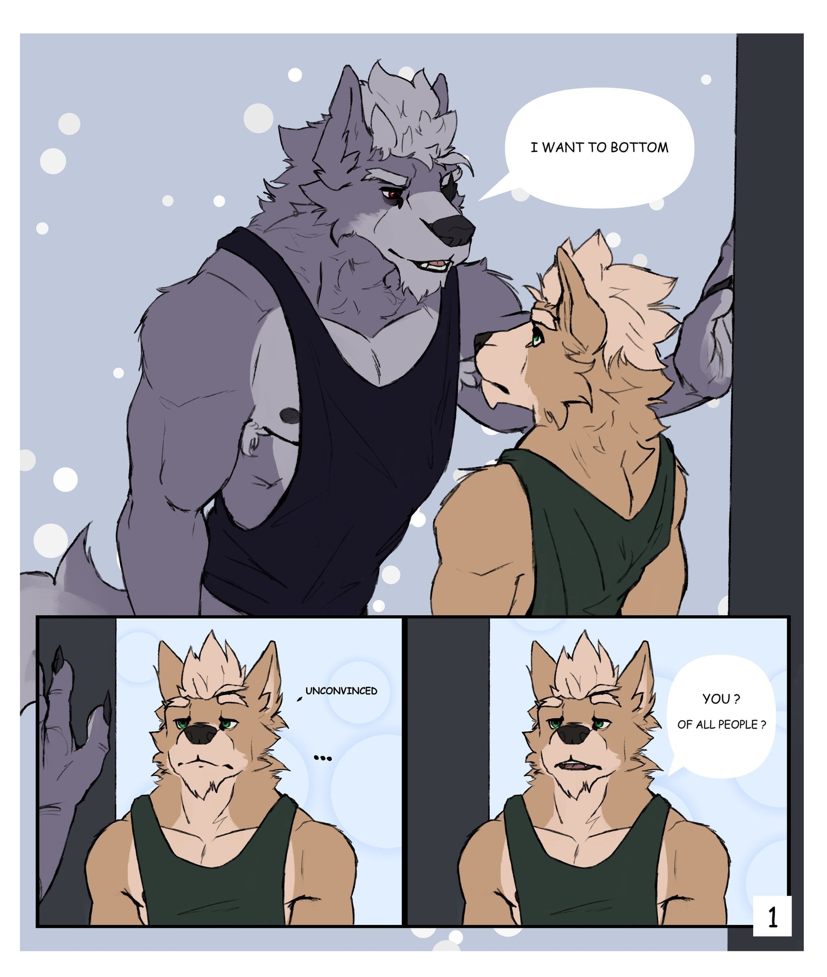 Fox & Wolf mini comic | Toroi — cover