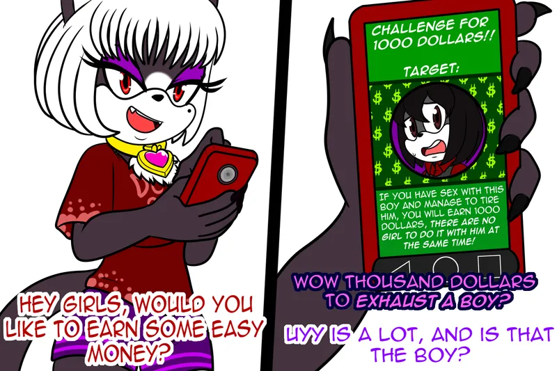 Frap Vs The Fluffy Girls comic porn — cover