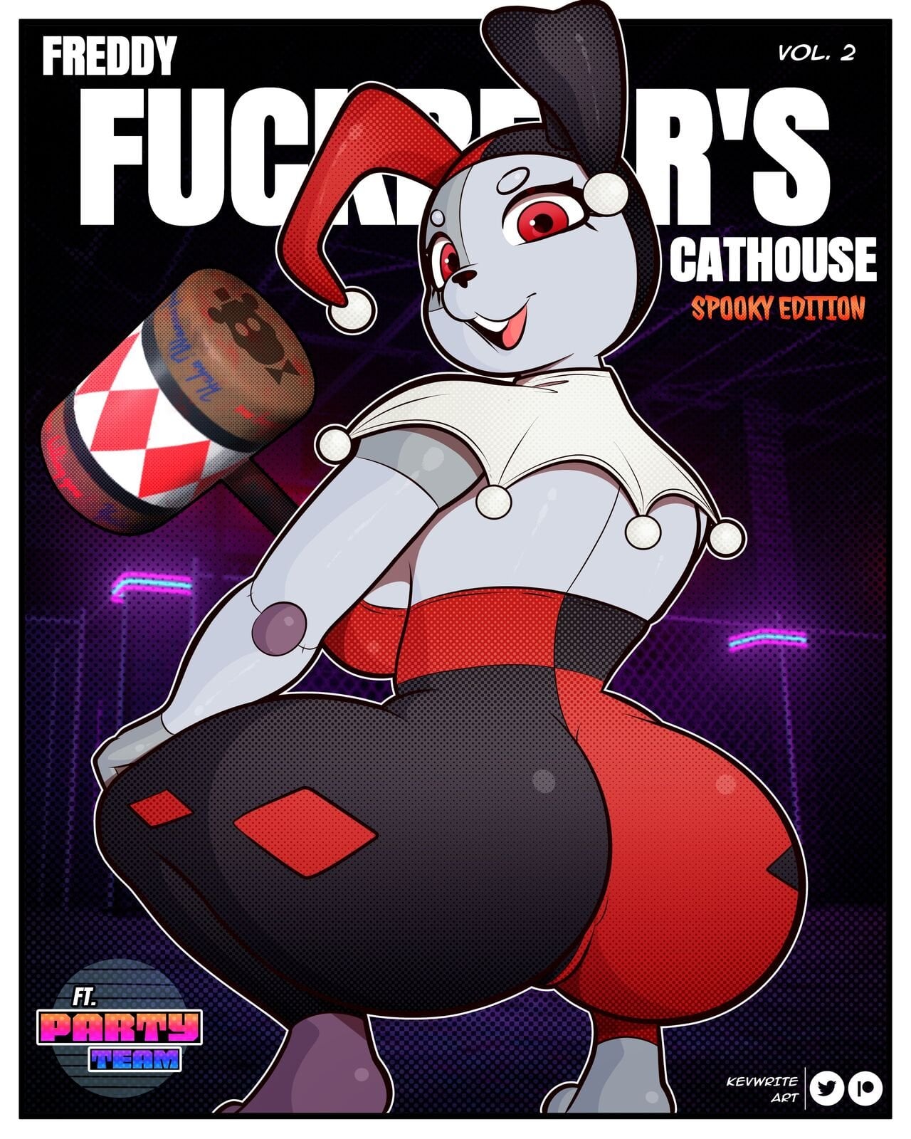 Freddy Fuckbear’s Cathouse: Spooky Edition (WIP) comic porn — cover