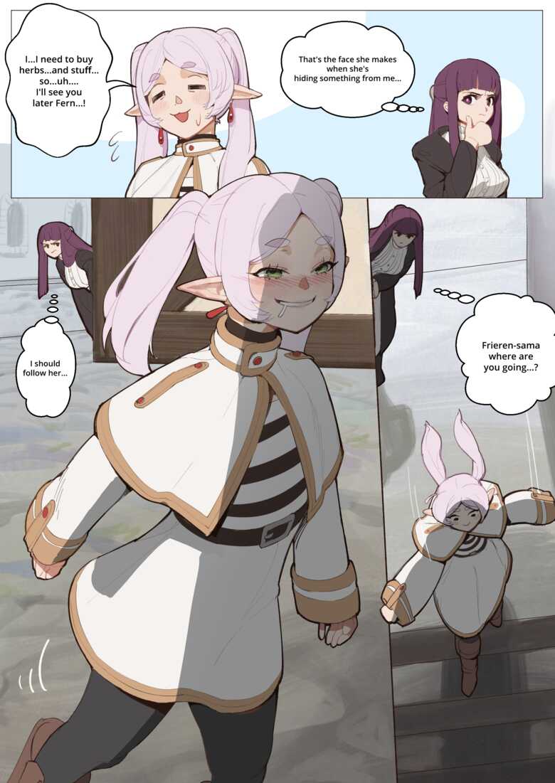Frieren Buys Herbs — cover
