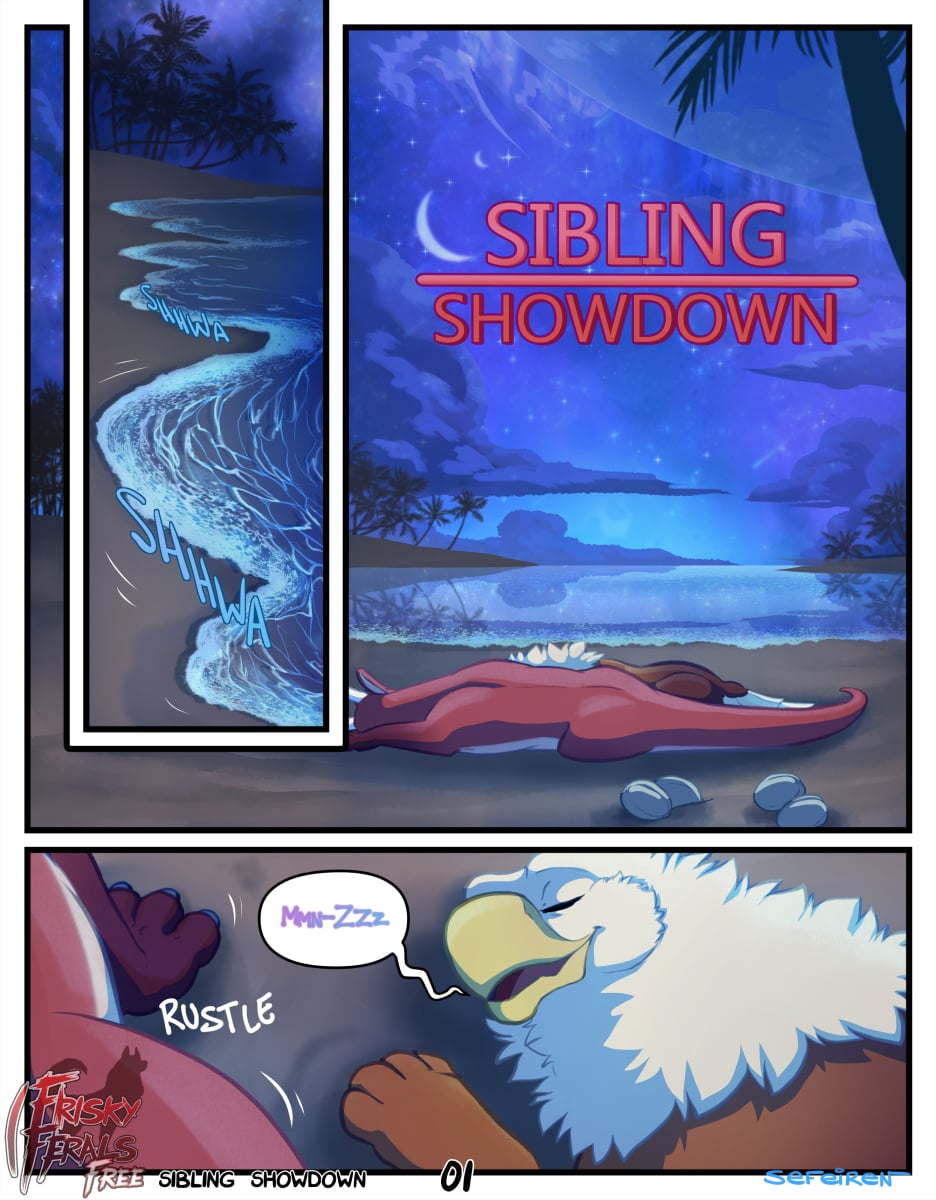 Frisky Ferals - Sibling Showdown — cover