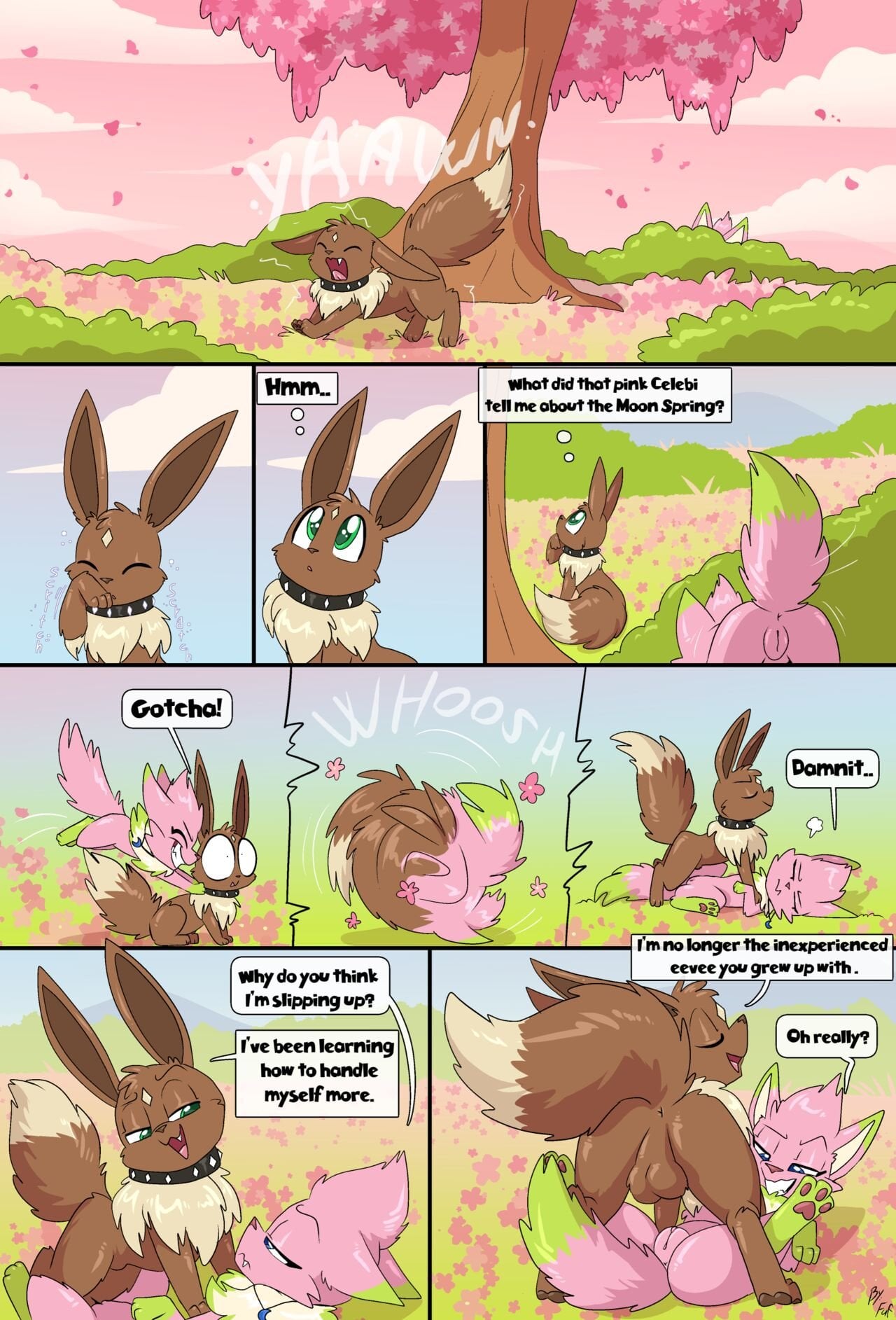 [Fuf] Friends in the Field comic porn — cover