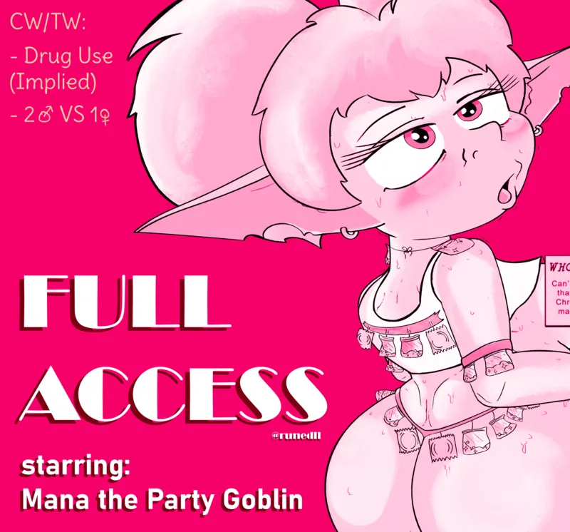 Full Access comic porn — cover