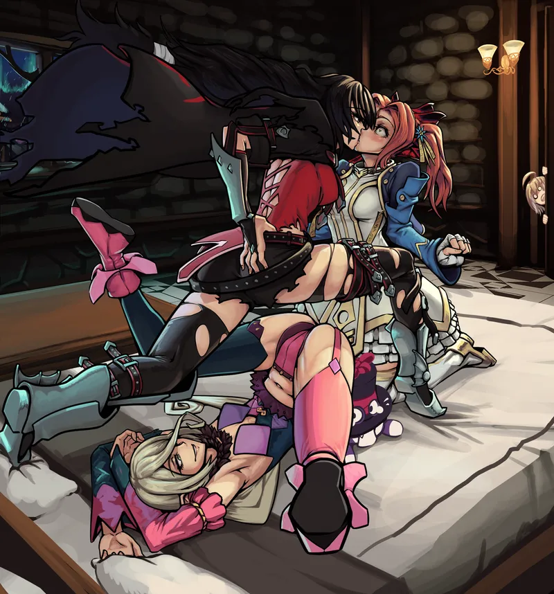 Futa Velvet x Magilou x Eleanor — cover