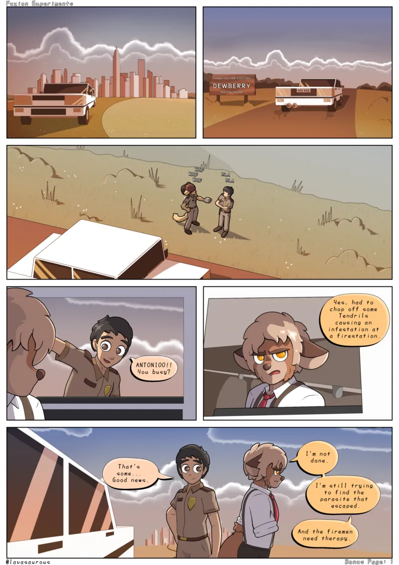 Fuzion Experiments Bonus comic porn — cover