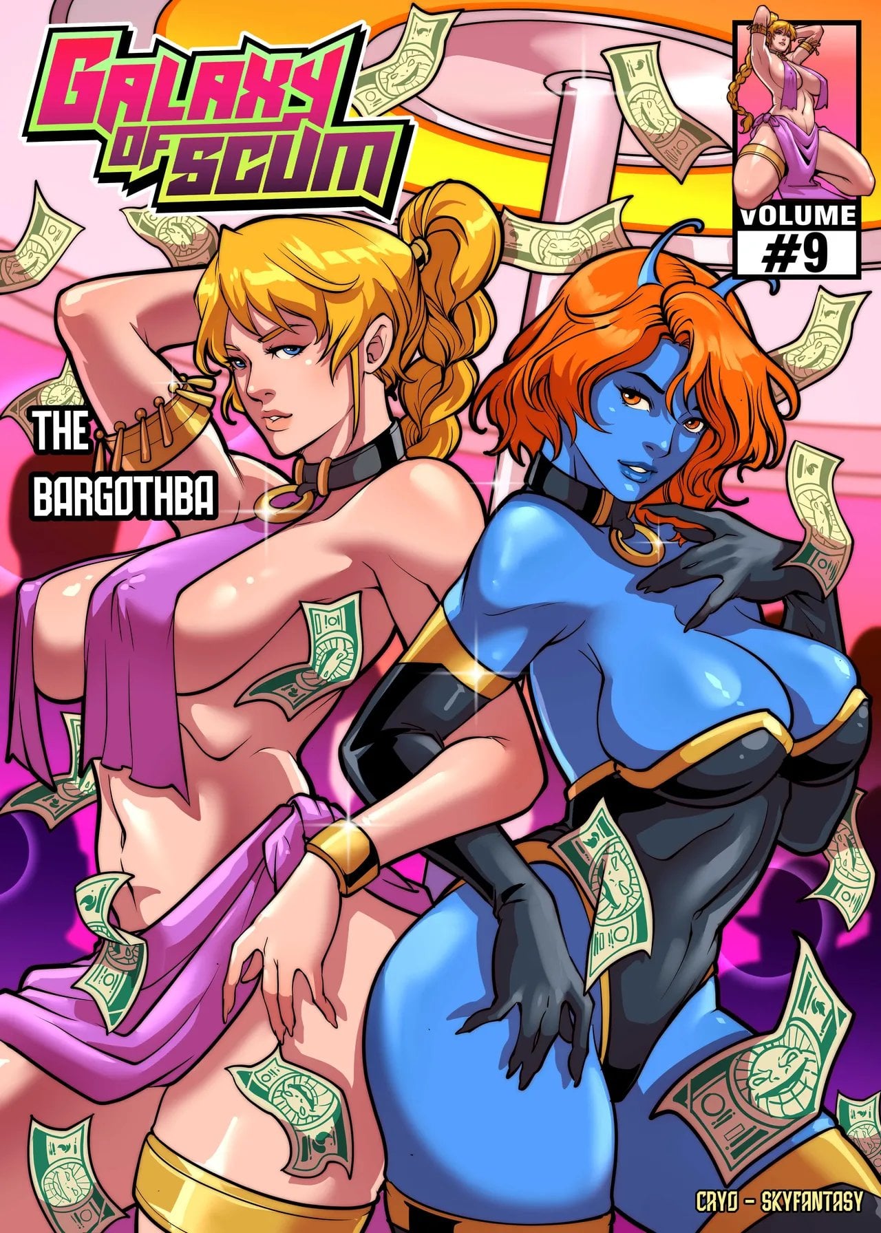 Galaxy of Scum Volume #9: The Bargothb comic porn — cover