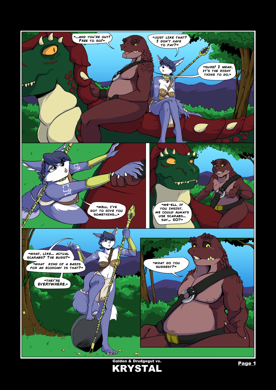 Galdon & Drudgegut vs Krystal — cover