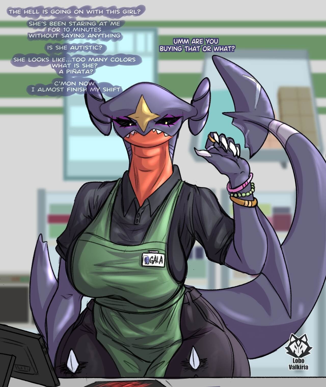 Garchomp and Gardevoir comic porn — cover