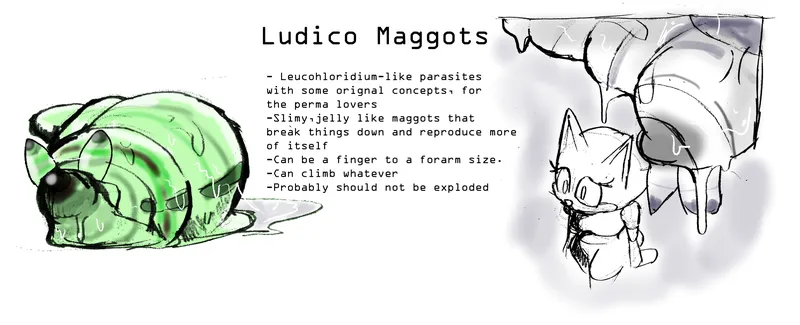 Generic Leucohloridium Parasite comic porn — cover