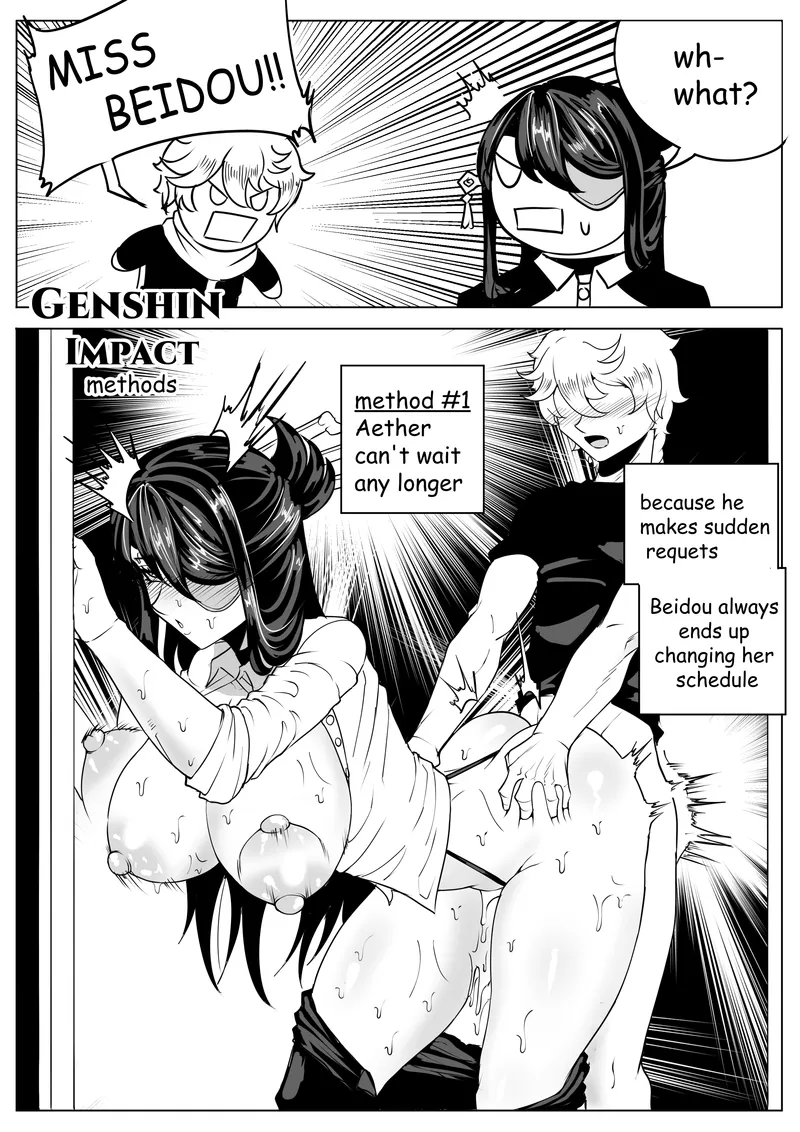 Genshin Impact – Methods comic porn — cover