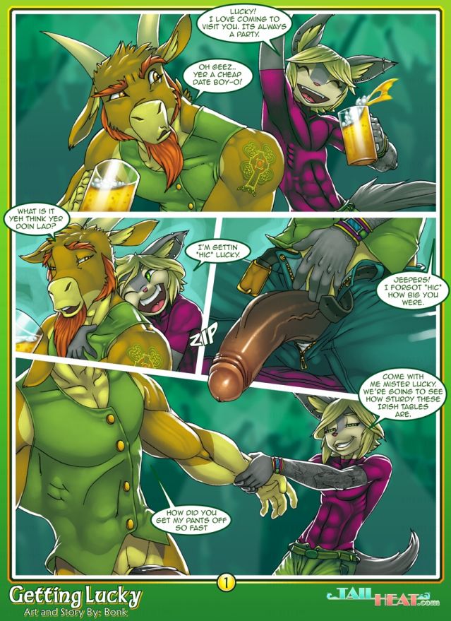 Getting Lucky comic porn — cover