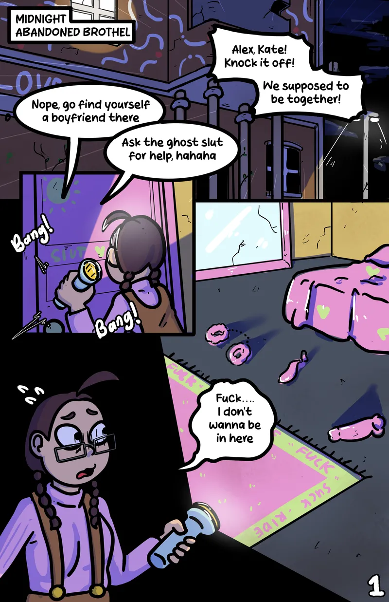 Ghostly Adventure comic porn — cover