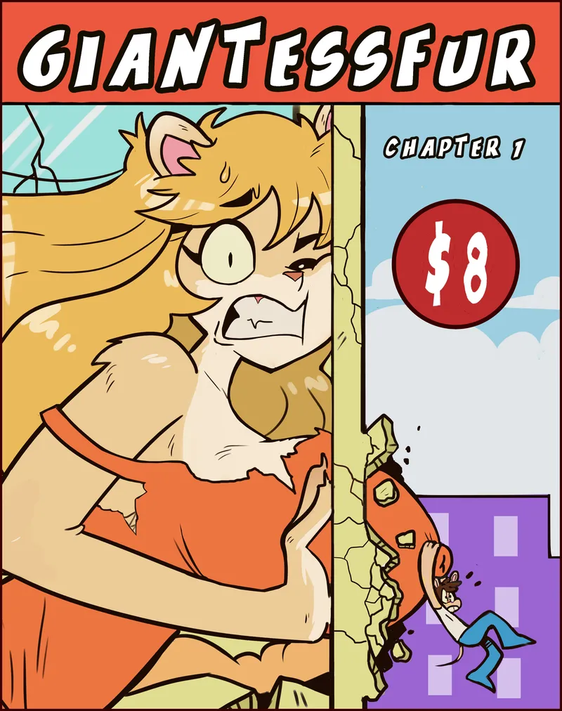 Giantessfur 1 comic porn — cover