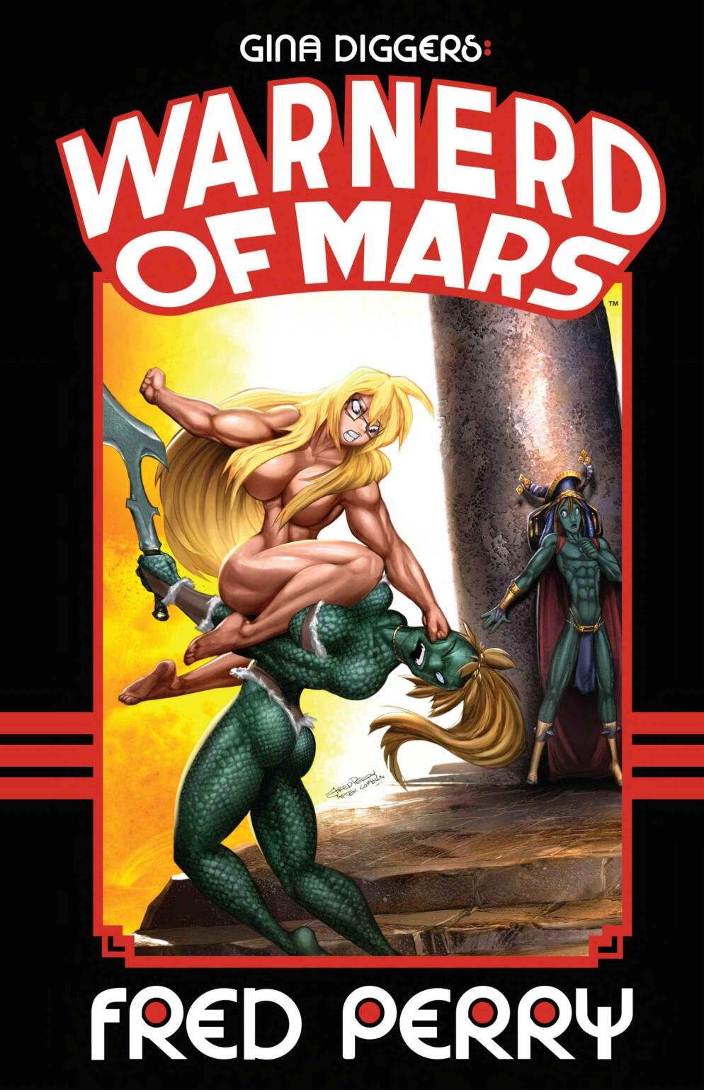 Gina Diggers Warnnerd of Mars — cover