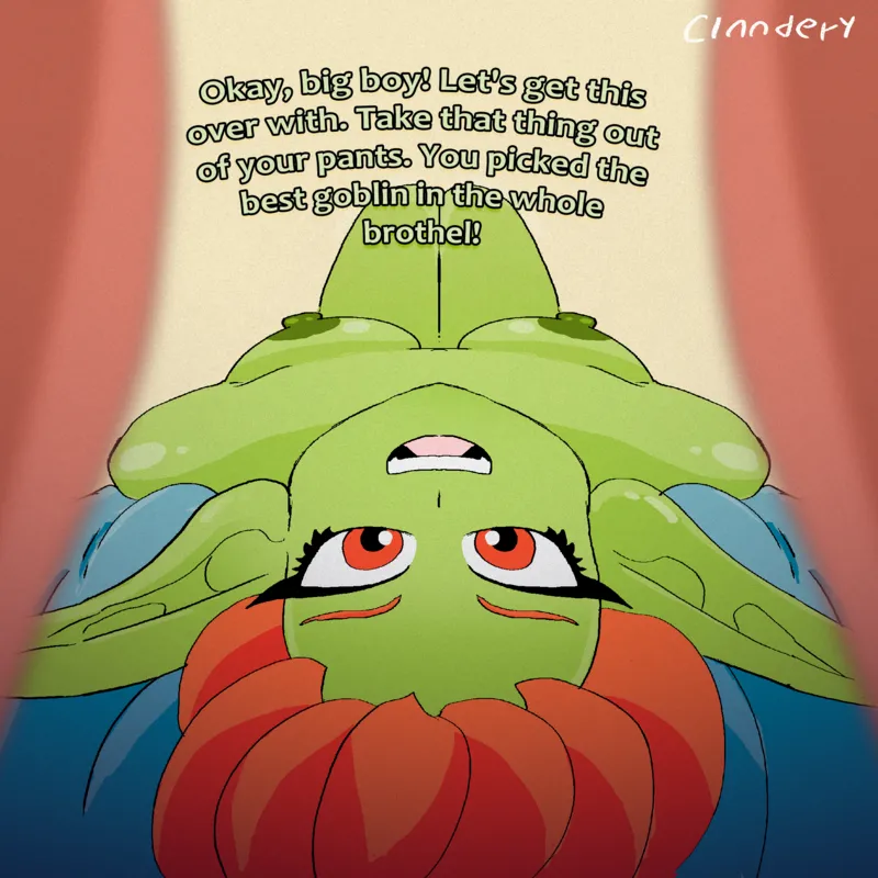 Goblin Brothel 1 comic porn — cover