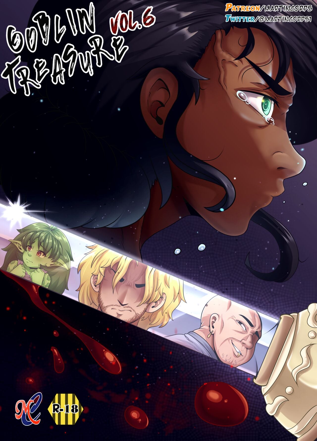 Goblin Treasure 6 comic porn — cover
