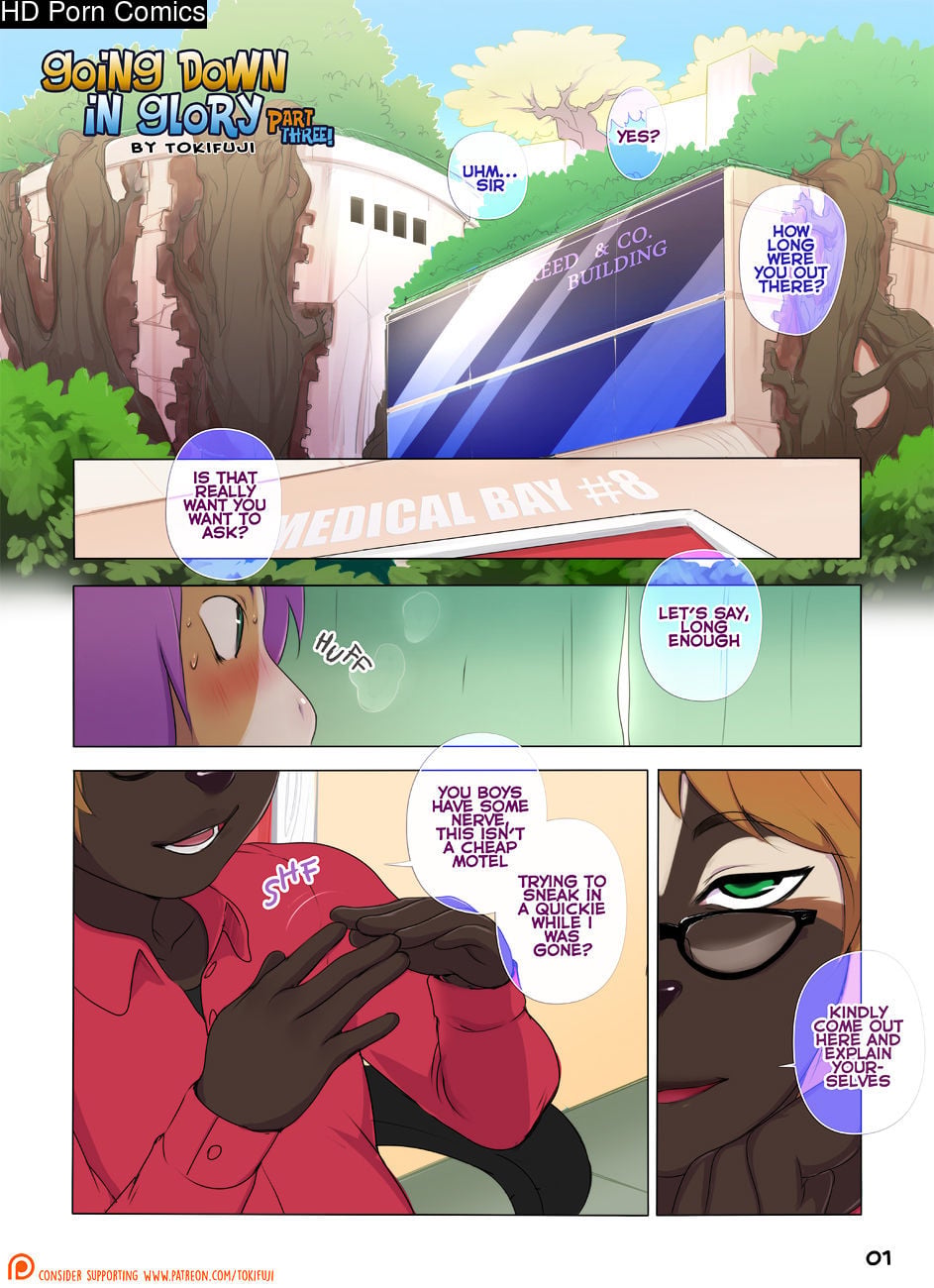 Going Down In Glory 3 — cover