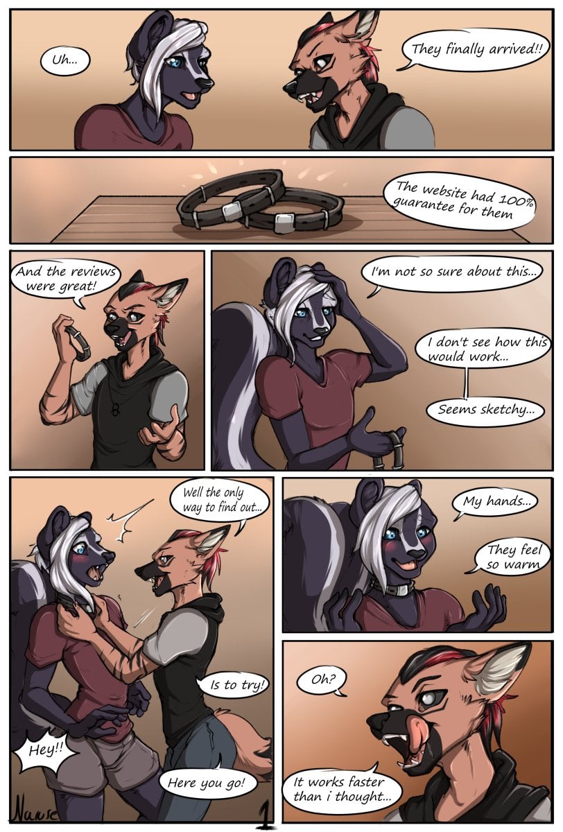 Gooey Collar comic porn — cover