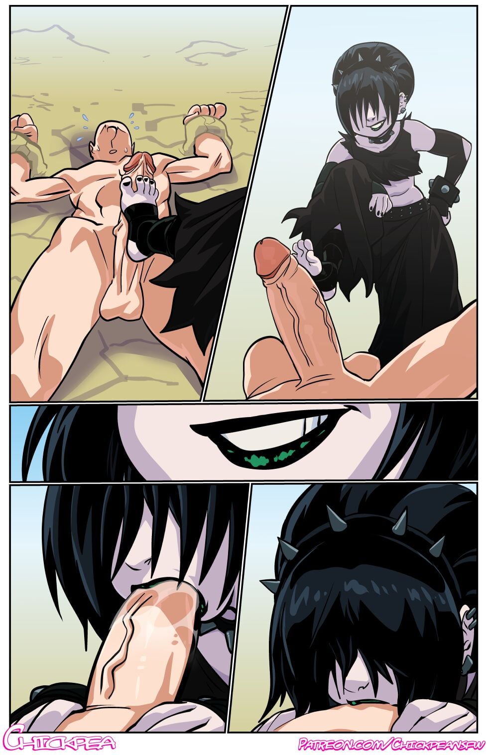 Goth Toph 2 comic porn — cover