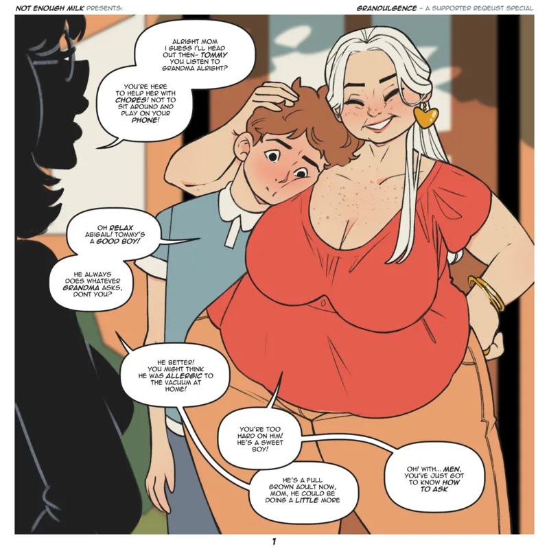 Grandulgence Loan To Bone comic porn — cover