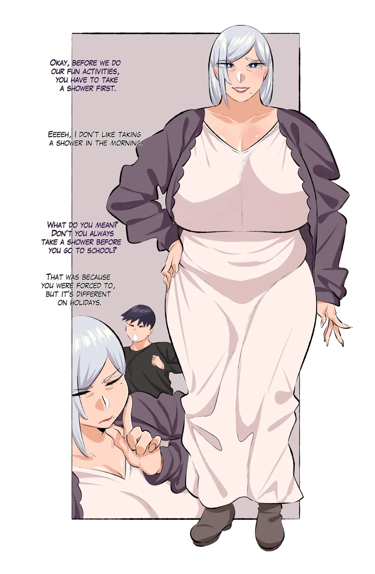 Granny Anastasia – full comic porn — cover