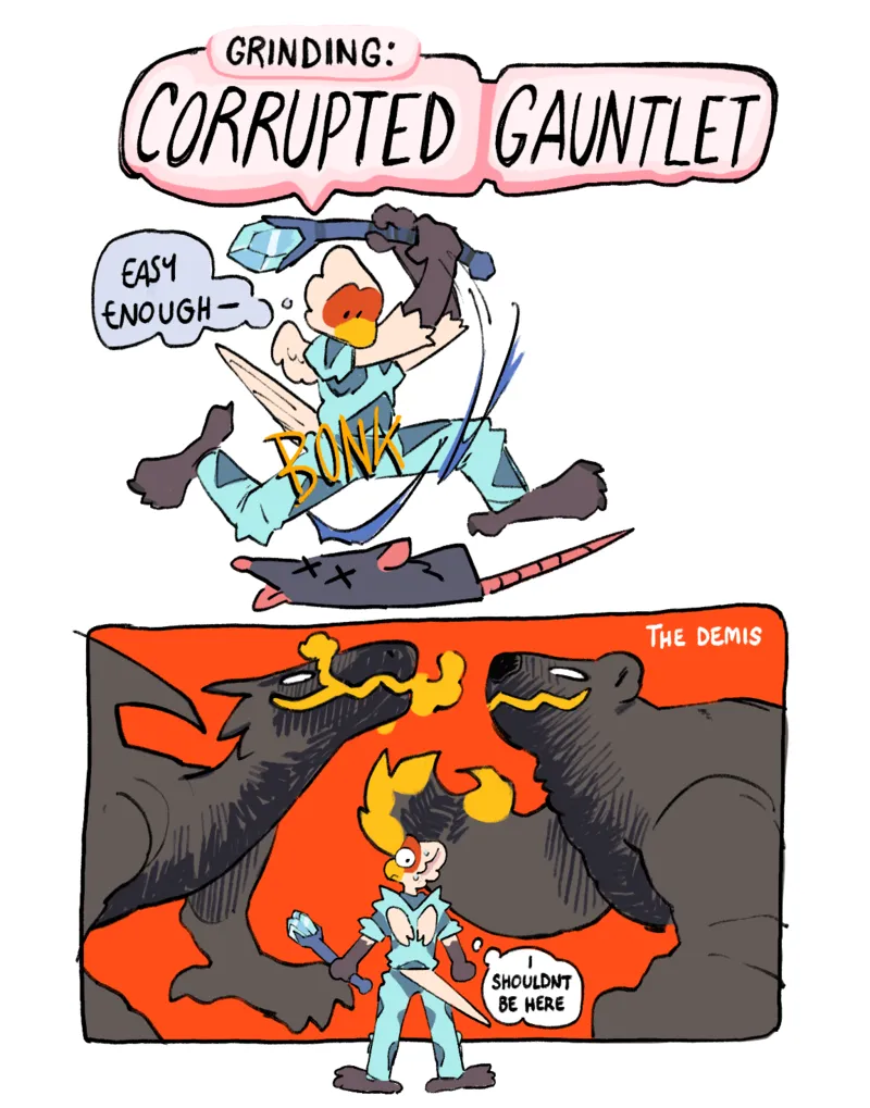 Grinding – Corrupted Gauntlet — cover