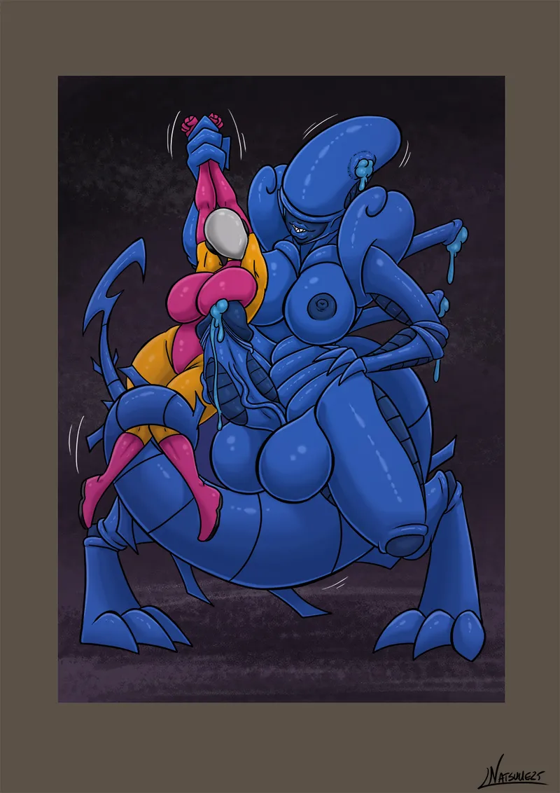 Gusher Voralien comic porn — cover