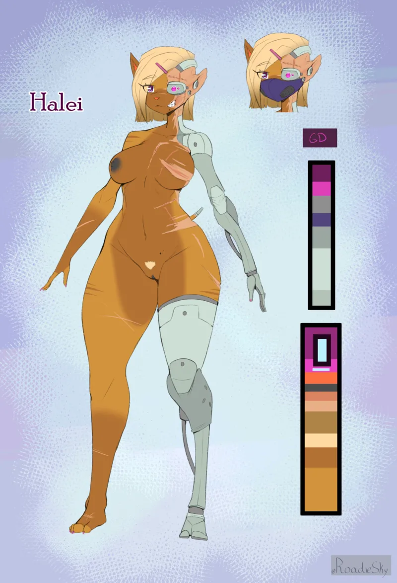 Halei, The Last Dalim comic porn — cover
